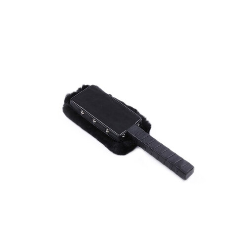 Black Fluffy Paddle