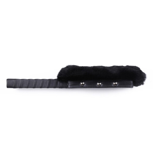 Black Fluffy Paddle 1