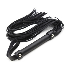 Black BDSM Hand Flogger