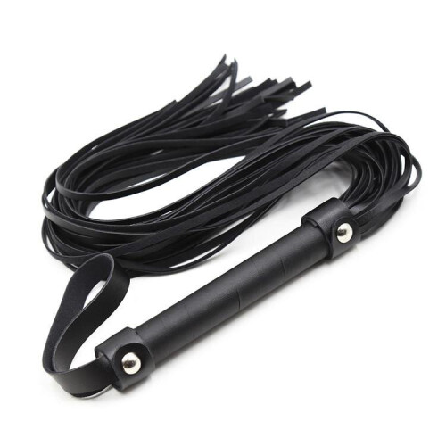 Black BDSM Hand Flogger