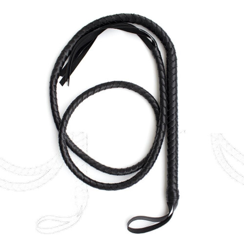 Faux Leather Bull Whip