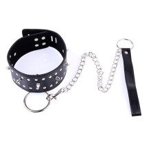 Male Slave Spiked Collar and Lead