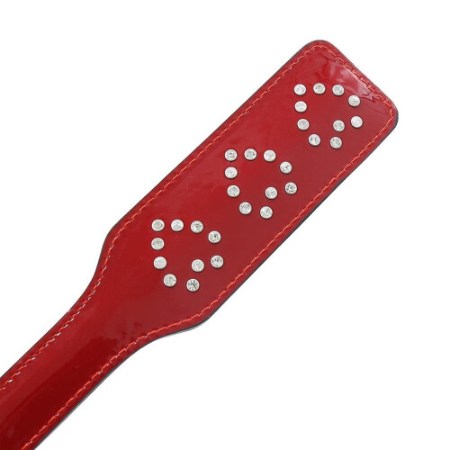 Red/Diamante Spanking Paddle