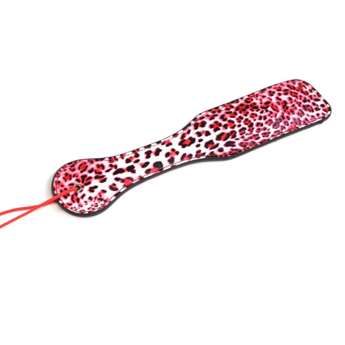 Leopard Print Spanking Paddle 1