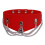 Red Silicone Collar with Chain Detail 1
