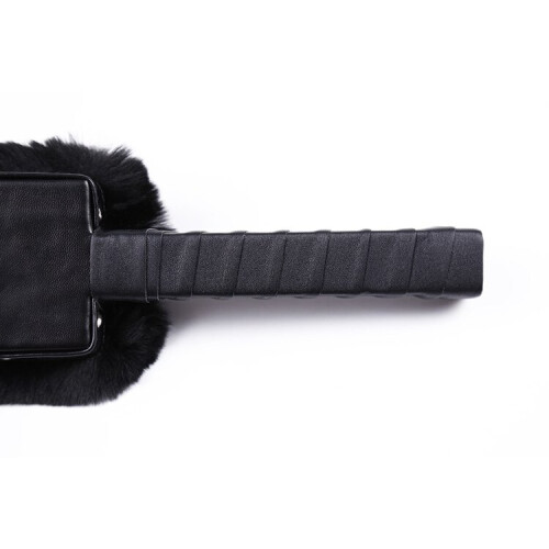 Black Fluffy Paddle 2