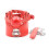 High Neck Collar with Ball Gag - Pink 1