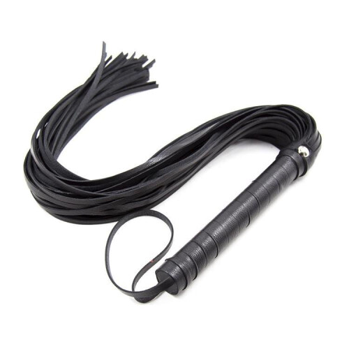 Black Play Whip/Flogger