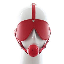 BDSM/Fetish Head Harness-Red