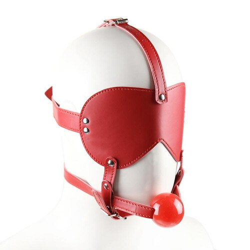 BDSM/Fetish Head Harness-Black