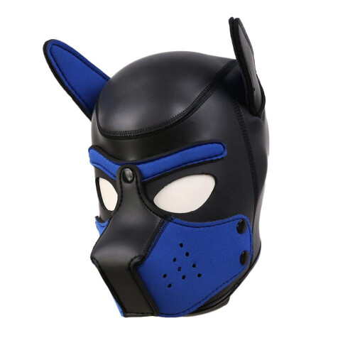 Black Cosplay Dog Mask