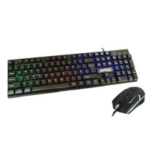 Jedel Gk100 Rgb Gaming Desktop Kit Backlit Membrane Rgb Keyboard & 800-1600 GK100-B