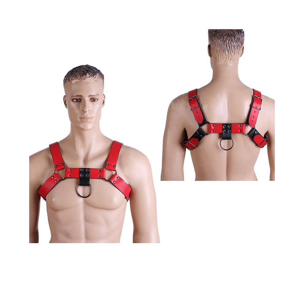 The Room Of Doom Red The Bulldog Chest Harness