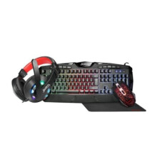 Jedel CP-04 Knights Templar Elite 4-In-1 Gaming Kit - Backlit Rgb Keyboard CP-04