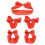 Red Nylon Cuffs 1
