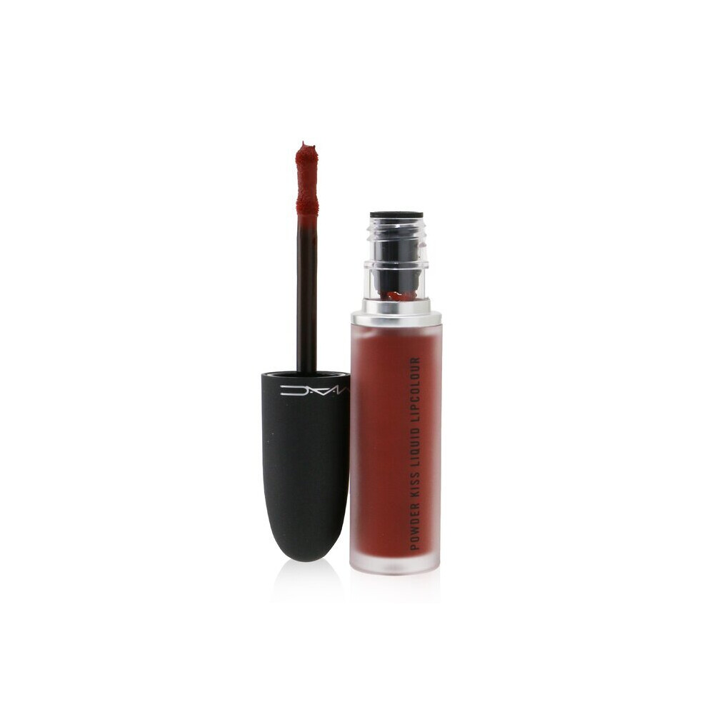 Mac Clear Powder Kiss Liquid Lipcolour - # 991 Devoted To Chili - 5Ml/0.17Oz
