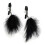 Feathered Nipple Clamps - Red 1