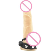 Silicone Cock Ring and Adjustable Scrotum Cuff