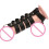 Leather Multi Belt Chastity Cage 1
