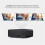 (Black, Wifi Android Version) HD 1080P Projector Smart Home LED Projector WiFi 6