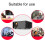 (Black, Wifi Android Version) HD 1080P Projector Smart Home LED Projector WiFi 3
