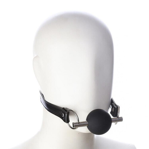 Ball Gag and Bit - Black