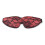 Lace Eye Mask - Red 1