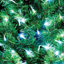 400 LED 8 Functions Christmas Deco Cool White  Light Indoor/Outdoor G-0393