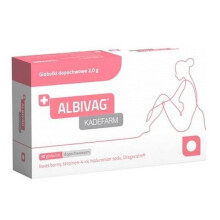Albivag Kadefarm: 10 Vaginal Globules with Boric Acid & Hyaluronic Acid for Recurrent Fungal Infections