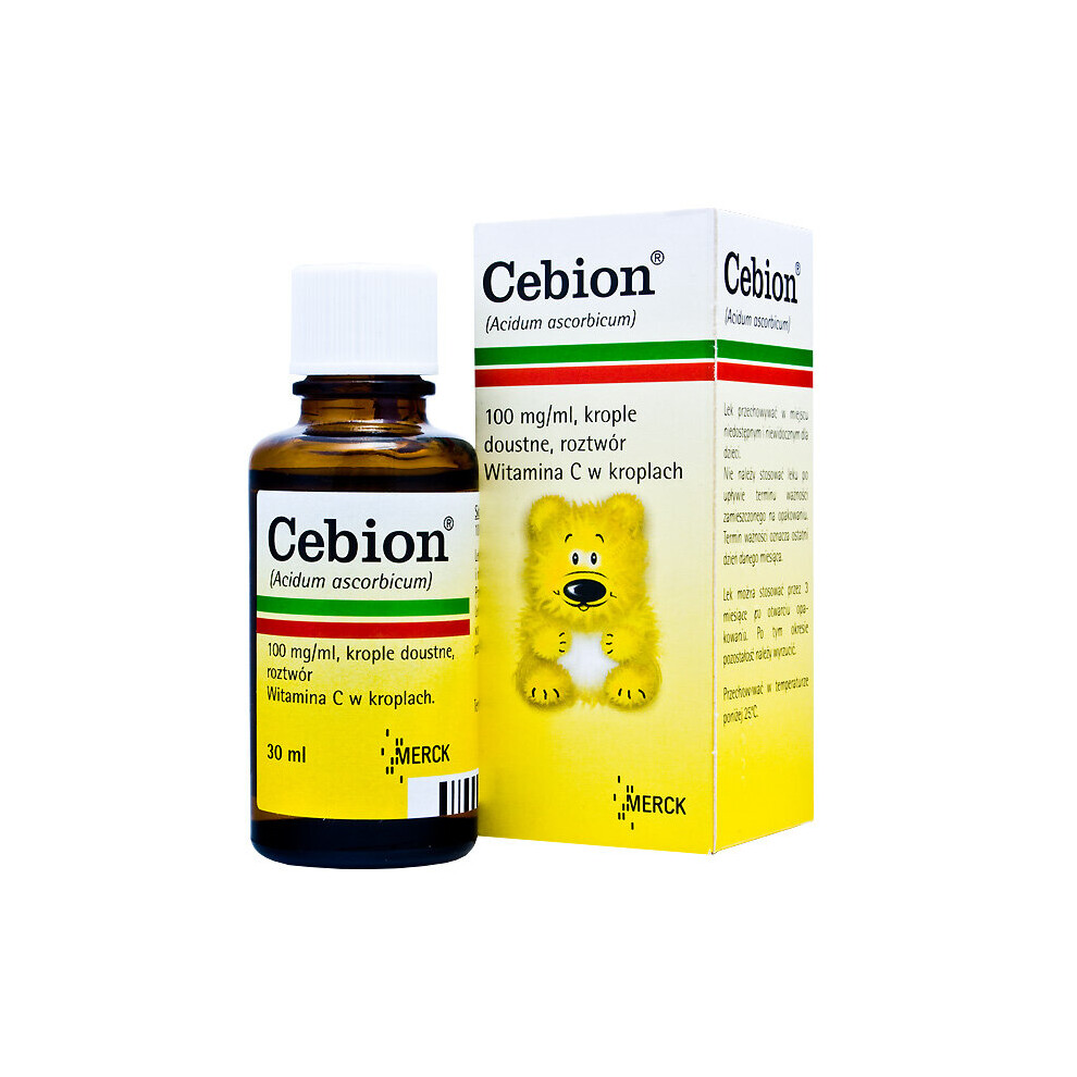 Cebion Oral Drops for baby 0.1g, Vitamin C 30ml