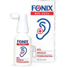 FONIX Ear Pain Irritation Infections Spray 15ml
