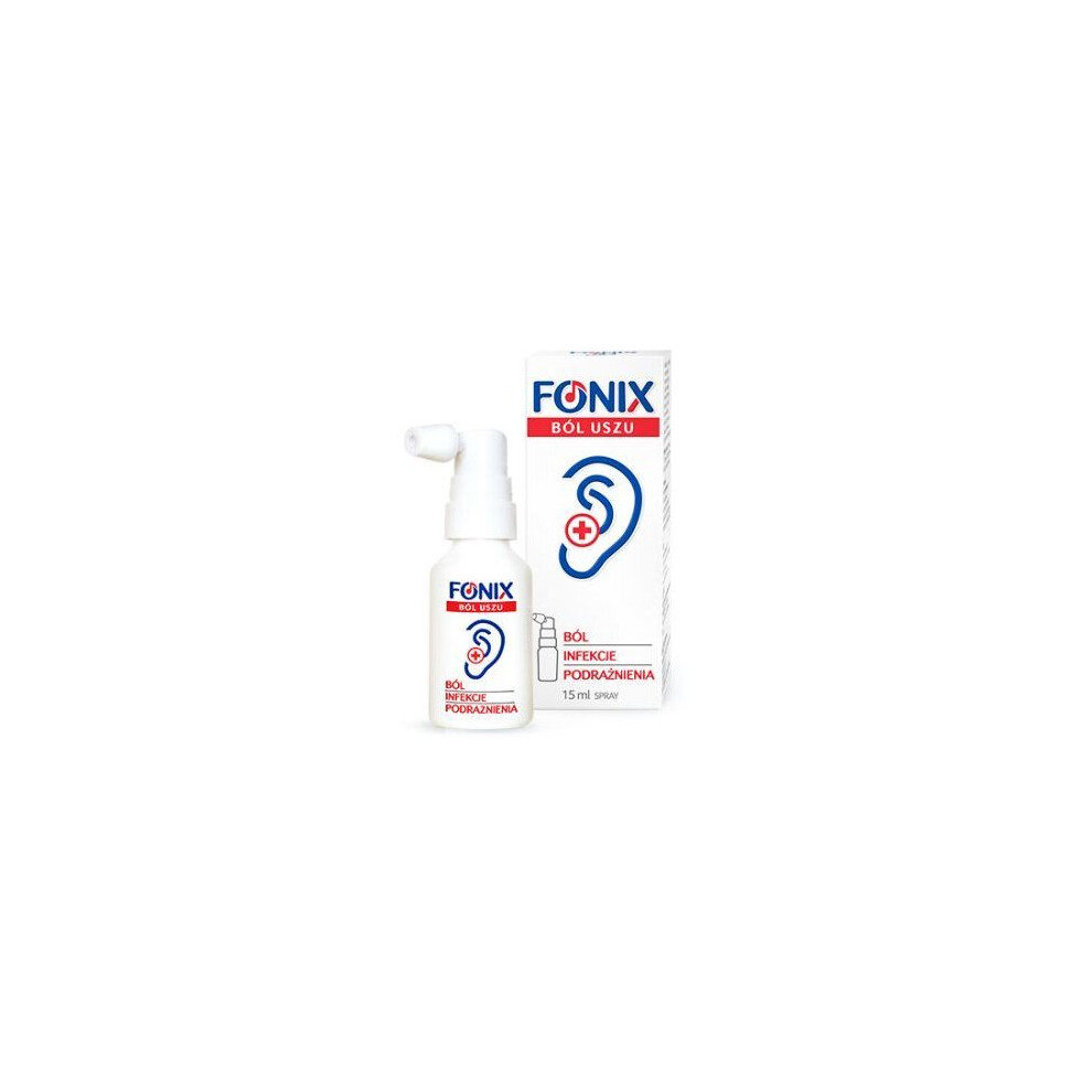 Naveh-Pharma Fonix Ear Pain Irritation Infections Spray 15Ml