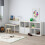 IKEA KALLAX 8-Shelf Storage Unit, White, 77x147 cm (802.758.87) Vertical or Horizontal 3