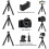 UBeesize Phone Tripod  Premium Flexible Phone Tripod with Remote and Phone Mount  Mini Tripod Stand for Camera  GoPro 5