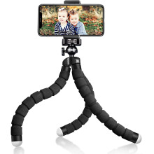UBeesize Phone Tripod Premium Flexible Phone Tripod with Remote and Phone Mount Mini Tripod Stand for Camera GoPro