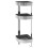 Ikea BROGRUND Shower Rack Stainless Steel 3 Tier Bathroom Corner Wall Shelf 2
