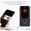 (Black) Smart Home Doorbell Monitoring Intercom Wireless 5
