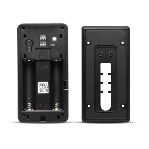 (Black) Smart Home Doorbell Monitoring Intercom Wireless 1