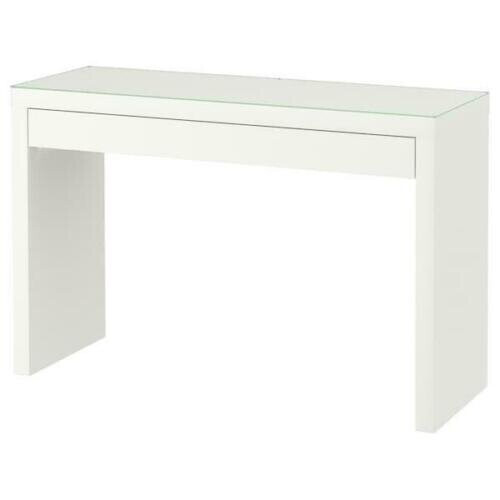 Ikea Brand NEW MALM Dressing table, White 120 x 41 cm 2