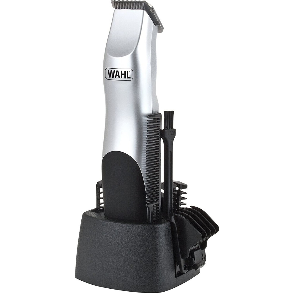 Cordless Trimmer Set Hair Beard Moustache Wahl Groomsman Battery Power