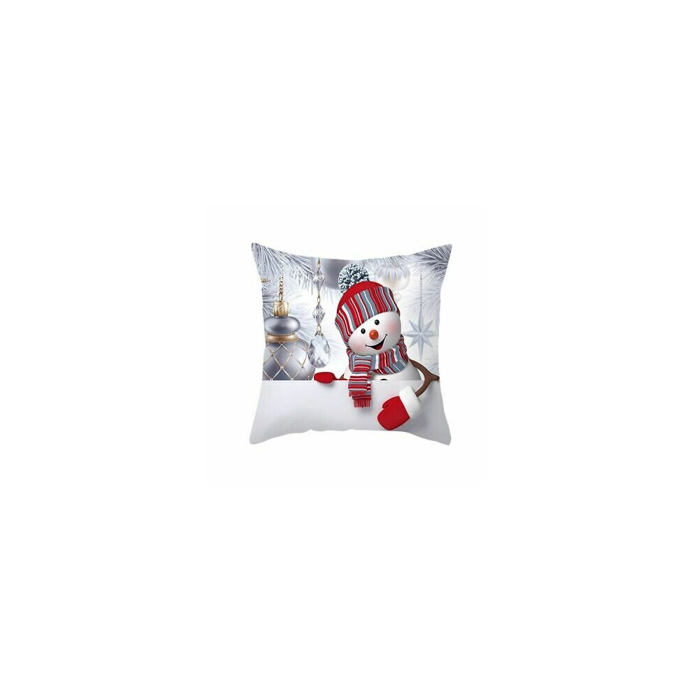 (Diamond) 18" Christmas Cushion Cover Pillow Case Sofa Throw