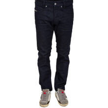 (W29 L32) DIESEL KAKEE 0853N Mens Denim Jeans Regular Slim Casual Stretchy Dark Blue Pants