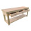 (8ft, Standard Legs) Wooden Eucalyptus Top Workbench With Drawers 5