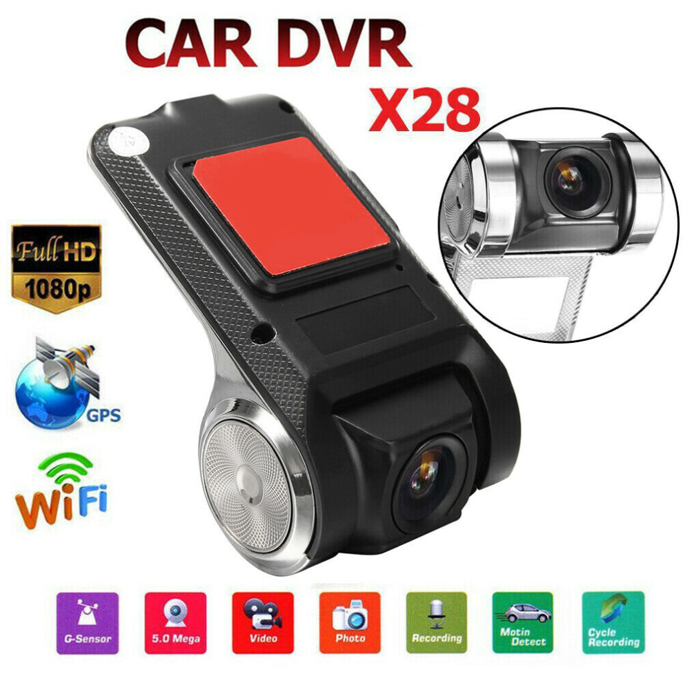 Video Recorder 1080P Car Dvr Hidden Camera G-Sensor Wifi Function 9193626473714