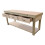 (8ft, Standard Legs) Wooden Eucalyptus Top Workbench With Drawers 6