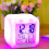 Ranpo LED Glowing Alarm Clock Multi-Function 7 Color Change Digital Clock 6