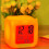 Ranpo LED Glowing Alarm Clock Multi-Function 7 Color Change Digital Clock 7