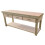(8ft, Standard Legs) Wooden Eucalyptus Top Workbench With Drawers 2