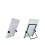 Tablet Stand Metal Wire Folding Bracket Desktop Lazy Cooling IPAD Mobile Phone Universal Bracket-White 2