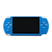 Built In 10000 Games 32 Bit 4.3inch 8GB Portable Video Handheld Blue-International Player Game Console BLUE